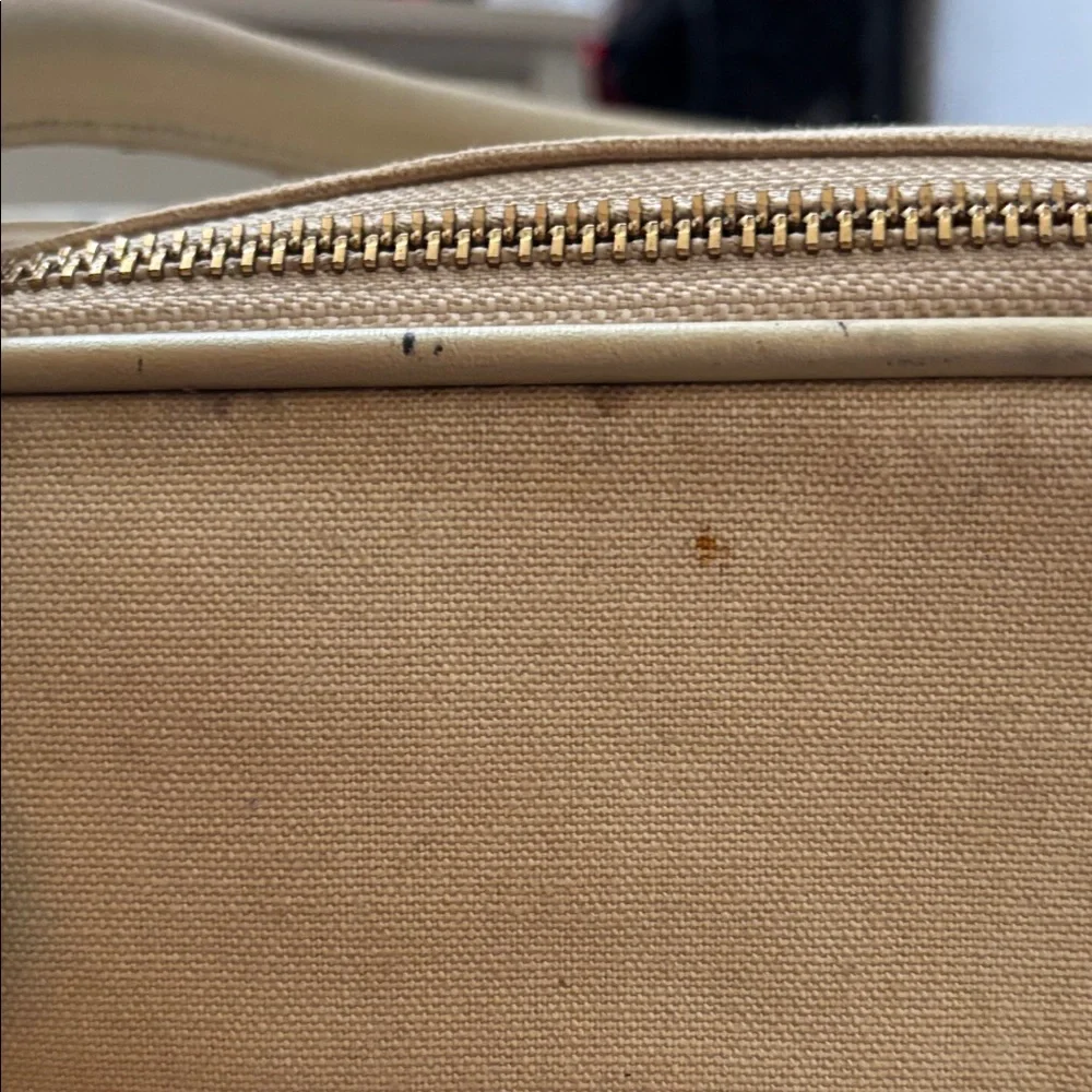 Y2K Juicy Couture Metallic Gold Dog Bag Satchel